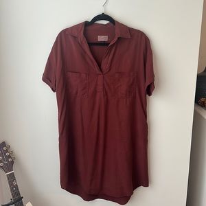 Target Burgundy Dress